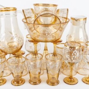 Luxury 28-Pcs Glassware Serving Set