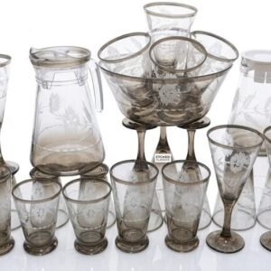 Luxury 28-Pcs Cool Glassware Serving Set